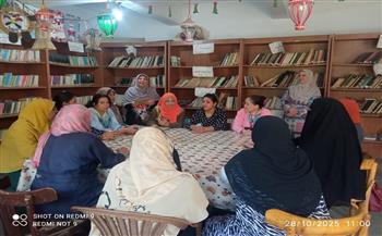 مكتبة قلوصنا الثقافية تناقش "تنظيم الأسرة ورأي الإسلام فيه" ضمن أنشطة ثقافة المنيا