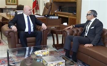 سفير مصر في بيروت يلتقي رئيس الجمهورية ورئيس الحكومة اللبنانية