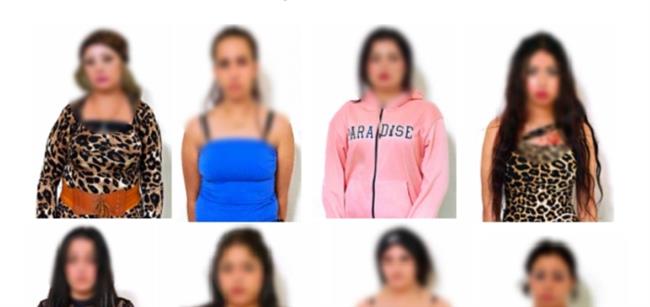 القبض على 8 سيدات لممارسة الأعمال المنافية للآداب بمقابل مالي بالدقهلية