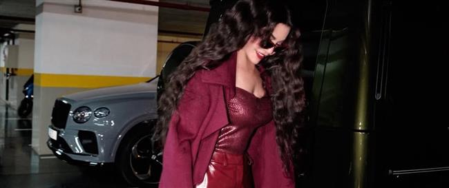 هيفاء وهبي بصيحة جذابة في أحدث اطلالة