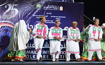فرق مهرجان الإسماعيلية الدولي للفنون الشعبية تواصل عروضها الفنية