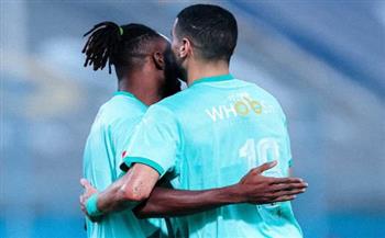 طاقم حكام من مدغشقر يدير مباراة بيراميدز والتأمين الأثيوبي