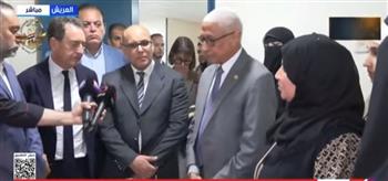 السفير الفرنسي بالقاهرة يزور مستشفى العريش العام برفقة محافظ شمال سيناء