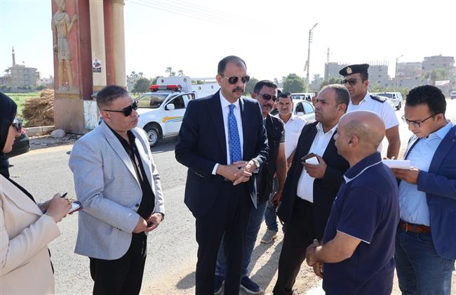 محافظ سوهاج: بدء تطوير طريق الحواويش بأخميم بطول 3.5 كيلومتر