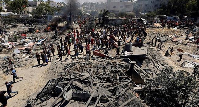 ارتفاع عدد شهداء قصف الاحتلال على غزة منذ الفجر إلى 28 فلسطينيًا