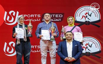 المشروع القومي للبطل الأولمبي للجودو يتوج بكأس المركز الأول ببطولة الجمهورية  