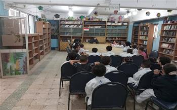 ورشة حكي بمكتبة الكوم الأحمر الثقافية بعنوان "المتحف المصري الكبير"