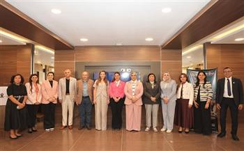 المستشارة أمل عمار  تتفقد مؤسسة ومستشفى بهية الشيخ زايد