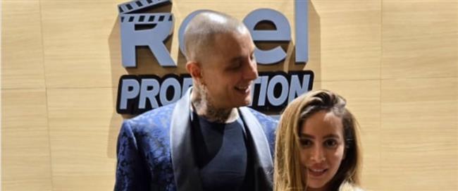 أحمد الفيشاوي برفقة جميلة عوض في أولى بروفات فيلم "حين يكتب الحب"