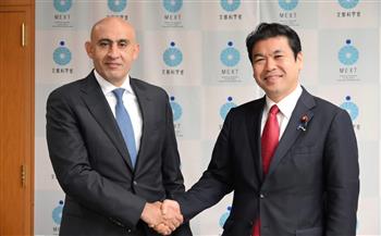 وزير التعليم الياباني يشيد بلقاء الوزير محمد عبد اللطيف والمدارس المصرية اليابانية