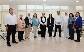 رئيسة المجلس القومي للمرأة تتفقد أنشطة برنامج «نورة» بحي الأسمرات