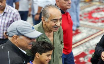 انتخابات الأهلي.. الفنان محمد أبو داوود يشارك في العملية الانتخابية