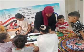 أنشطة وورش للأطفال في الخيالة وحدائق أكتوبر ومعا وروضة السيدة ضمن مشروع "جودة حياة"
