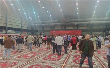 انتخابات الأهلي.. إخلاء الخيمة الانتحابية للبدء في عملية فرز الأصوات