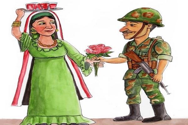 معرض للكاريكاتير يحتفي بانتصارات أكتوبر في مركز الهناجر للفنون