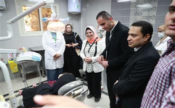 نائب وزير الصحة يتفقد منشآت دمياط استعدادًا للمرحلة الثانية من «التأمين الصحي»