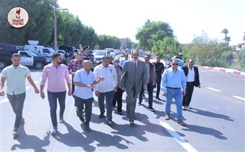 محافظ سوهاج: طريق (المنشاة - العسيرات) بديل استراتيجي للطريق الزراعي الغربي لدعم حركة التجارة والتنمية