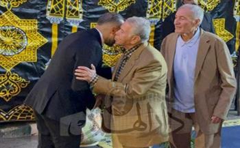 حسن حمدي يشارك في عزاء عم محمد الجارحي عضو مجلس إدارة الأهلي
