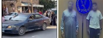 القبض على طفل لقيادته سيارة برعونة في الجيزة