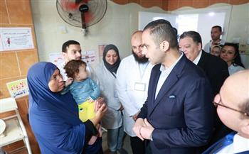 نائب وزير الصحة يتفقد عددًا من المنشآت الطبية بالدقهلية