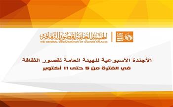 في قصور الثقافة هذا الأسبوع.. احتفالات نصر أكتوبر وانطلاق ملتقى الغربية وعروض تصل جنوب سيناء