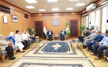 نائب وزير الصحة يبحث مع محافظ الدقهلية التعاون في تطوير المنظومة الصحية بالمحافظة