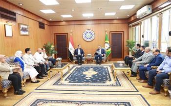 نائب وزير الصحة يبحث مع محافظ الدقهلية التعاون في تطوير المنظومة الصحية بالمحافظة