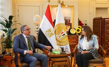 وزيرة التنمية المحلية تبحث الموقف الراهن لتطوير المحميات الطبيعية بالفيوم