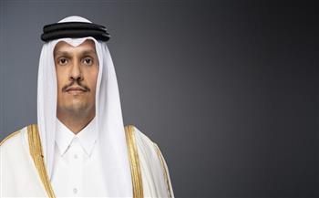 رئيس وزراء قطر يؤكد أهمية تكثيف الجهود لخفض التصعيد بالمنطقة عبر الوسائل السلمية