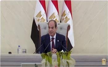 الرئيس السيسي: القوات المسلحة استطاعت أن تنهي تهديد الإرهاب بتضحية أبنائها