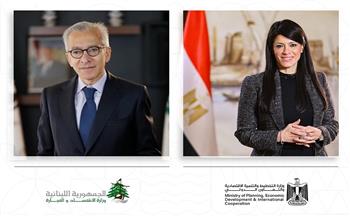 وزيرة التخطيط تُتابع مع نظيرها اللبناني استعدادات انعقاد الدورة العاشرة للجنة العليا المشتركة 