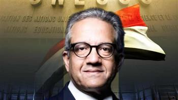 الرئيس السيسي يهنئ العناني بفوزه بمنصب مدير عام اليونسكو 