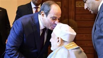 مواقف إنسانية جمعت الرئيس السيسي بالراحل أحمد عمر هاشم
