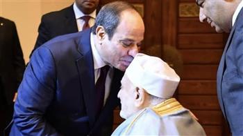 الرئيس السيسي ناعيا الدكتور أحمد عمر هاشم: سيظل علمه الغزير باقياً على مر الزمان 