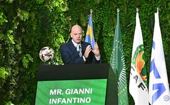 جياني إنفانتينو :"فيفا"يفتتح 30 أكاديمية فى إفريقيا خلال 2027 لاكتشاف المواهب