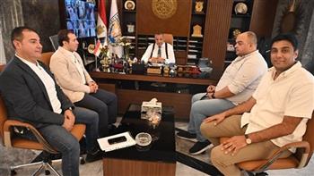 محافظ جنوب سيناء يبحث مع رئيس هيئة الإسعاف دعم محاور التنمية السياحية والعمرانية بالمحافظة