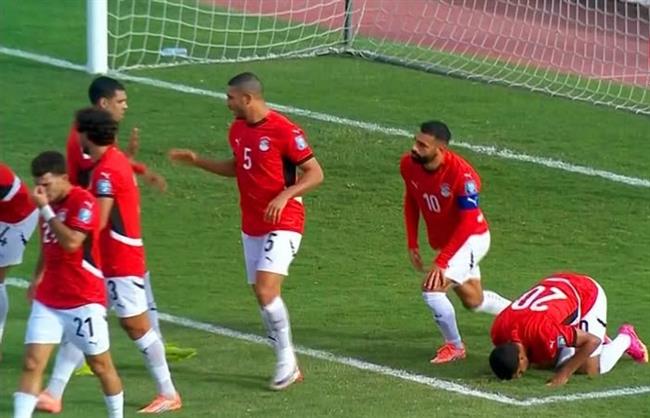 تصفيات كأس العالم.. منتخب مصر يضيف الهدف الثاني في مرمى جيبوتي