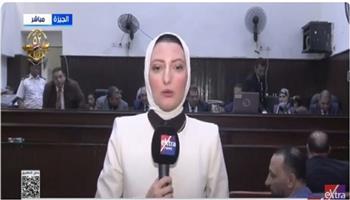 من محكمة جنوب الجيزة.. مراسلة إكسترا نيوز ترصد عملية تلقي طلبات الترشح لمجلس النواب