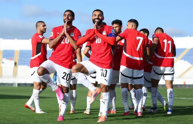 تصفيات كأس العالم.. منتخب مصر يكتفي بهدفين أمام جيبوتي في الشوط الأول