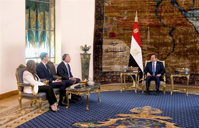 الرئيس السيسي: مصر تساند جهود ترامب لإحلال السلام.. ونتطلع لاستقباله في القاهرة