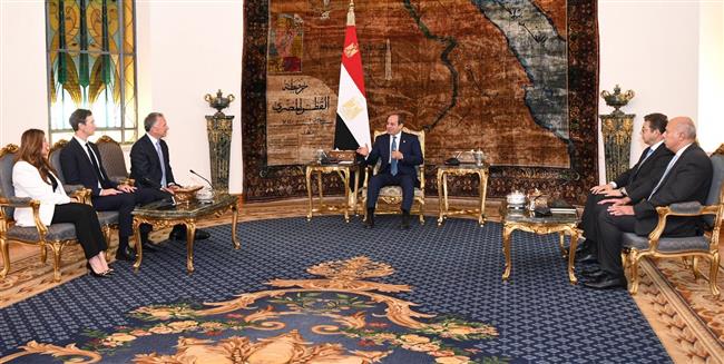 الرئيس السيسي يستقبل موفدي ترامب المشاركين في "مفاوضات غزة" بقصر الاتحادية   