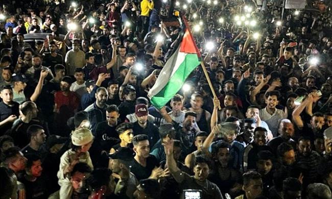 فرحة عارمة فى غزة بعد الإعلان عن اتفاق إنهاء الحرب 
