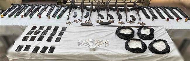 الداخلية تضبط 191 قطعة سلاح ناري وتنفذ 87 الف حكماً قضائياً متنوعاً