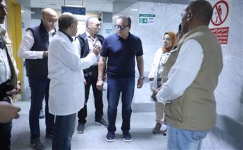وزير الصحة يجري جولة مفاجئة بمستشفى المرج لجراحات اليوم الواحد في عطلة أكتوبر