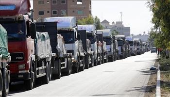 الأردن: جاهزون لإرسال 3 آلاف شاحنة مساعدات أسبوعيًا إلى غزة لوقف المجاعة