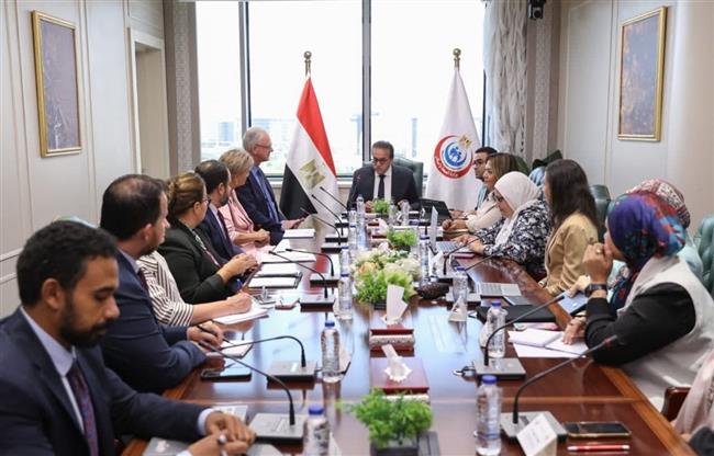 وزير الصحة يبحث مع المدير التنفيذي لوكالة الإتحاد الأوروبي للمخدرات سبل التعاون في مكافحة المخدرات 