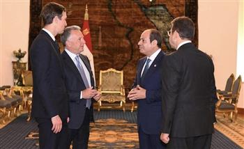 ويتكوف للرئيس السيسي: لولا قيادتكم ومهارة فريقكم ما توصلنا لاتفاق غزة