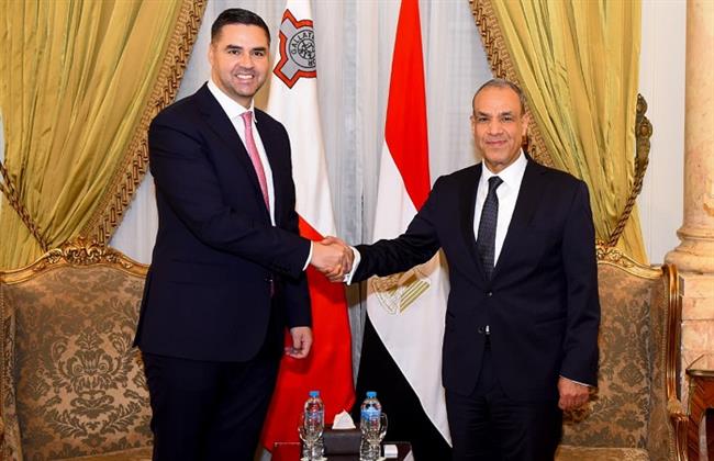 وزير الخارجية يلتقي نائب رئيس الوزراء ووزير الخارجية والسياحة بجمهورية مالطا