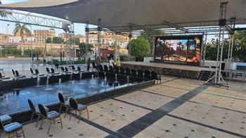 الغردقة تزين ميادينها بشاشات عرض افتتاح المتحف المصري الكبير