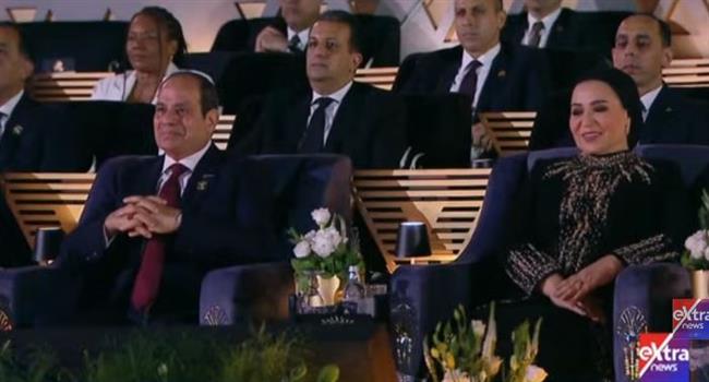 الرئيس السيسي وقرينته يشهدان احتفالية افتتاح المتحف المصري الكبير